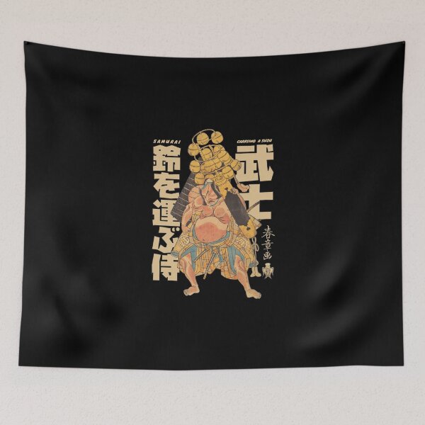 Item preview, Samurai Carrying a Suzu designed and sold by KewaleeTee.