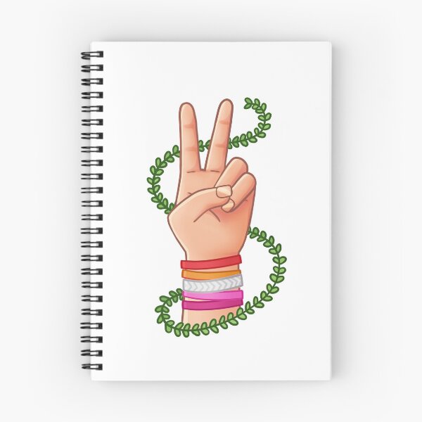 Item preview, pride peace sign - lesbian b designed and sold by surelydraws.