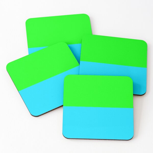 Item preview, Neon Green & Blue designed and sold by Moonshine Paradise.