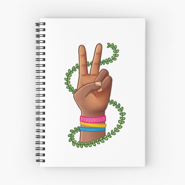 Item preview, pride peace sign - pan a designed and sold by surelydraws.