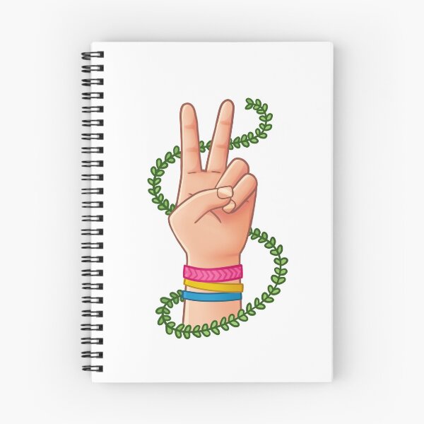 Item preview, pride peace sign - pan b designed and sold by surelydraws.