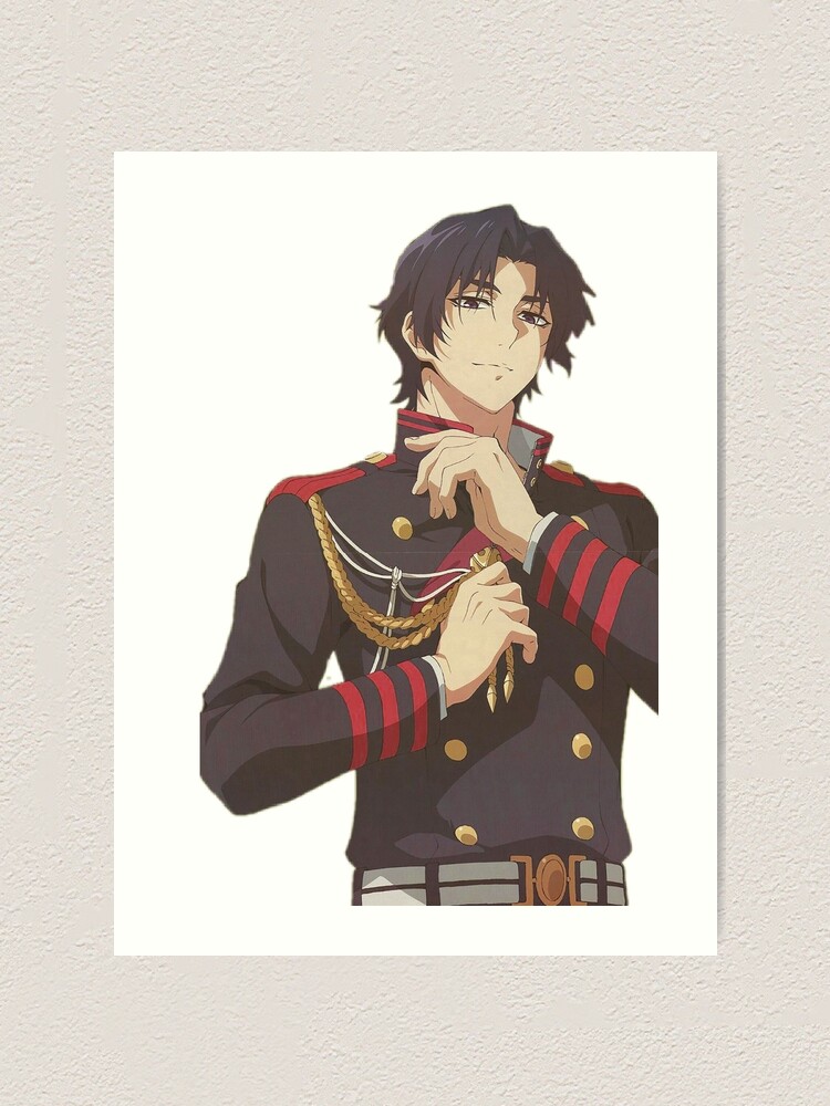 Guren ichinose Art Board Print for Sale by Animearagon