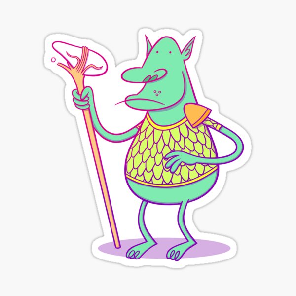 Goblin Dude Sticker