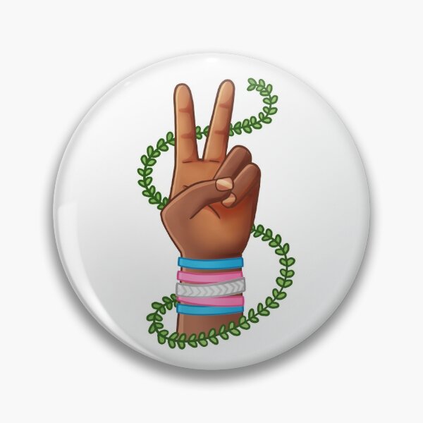 Item preview, pride peace sign - transgender a designed and sold by surelydraws.