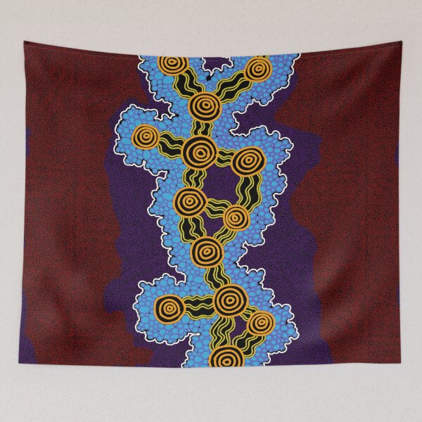 Item preview, Authentic Aboriginal Art -  designed and sold by HogarthArts.