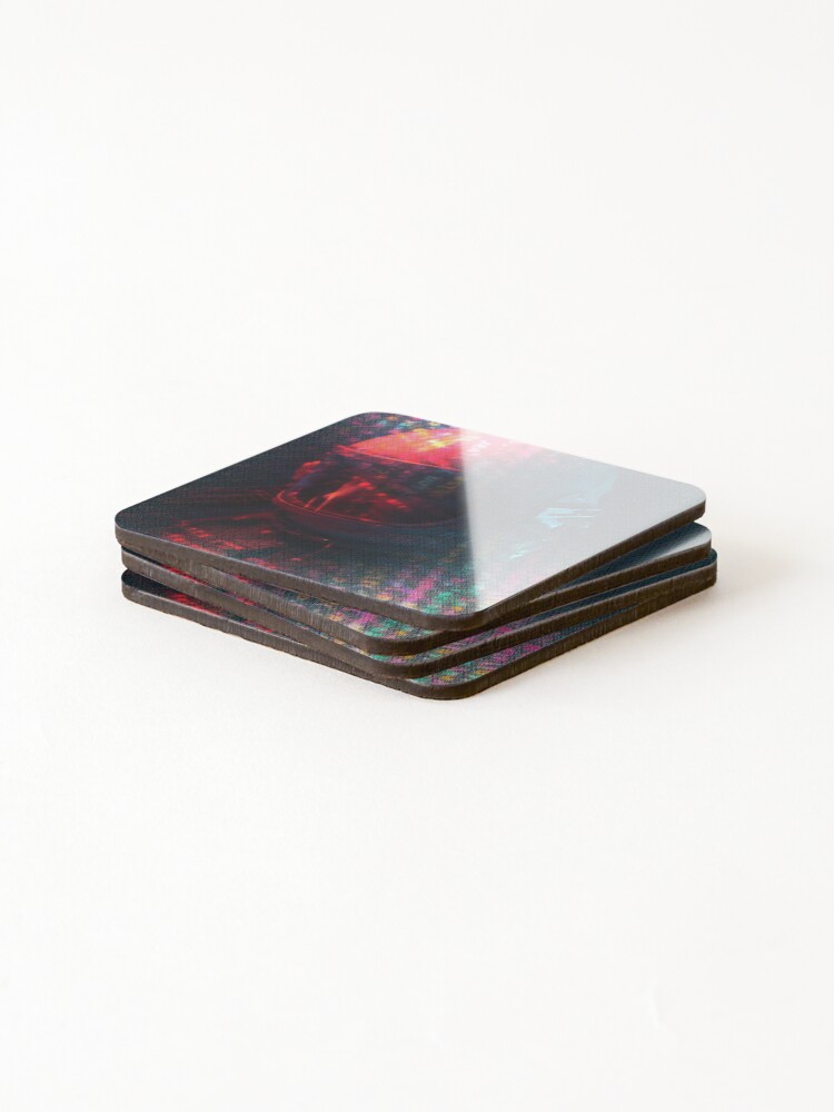 Thumbnail 4 of 5, Coasters (Set of 4), The Algorithm designed and sold by nikvisuals99.
