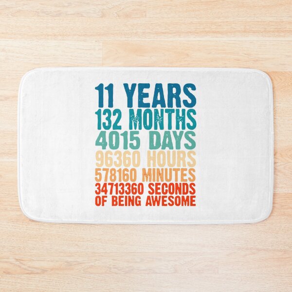 Item preview, 11 years of being awesome gifts 11 years old  designed and sold by whatsyokidswear.