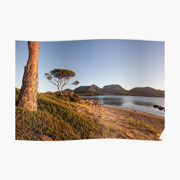Sunset at Coles Bay Tasmania Poster