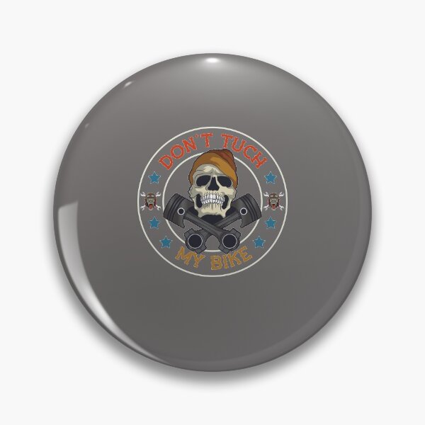 Item preview, Don't tuch my bike Motorcyclist Motorcycle designed and sold by FalkDania.