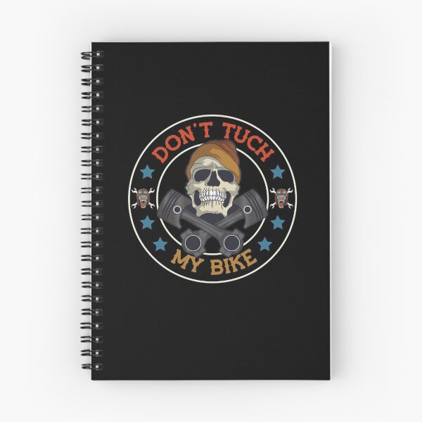 Item preview, Don't tuch my bike Motorcyclist Motorcycle designed and sold by FalkDania.