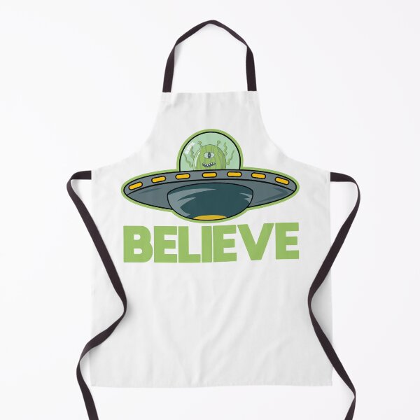 Item preview, Funny Alien in UFO Flying Saucer Believe designed and sold by Dan66.