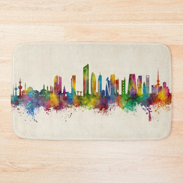Item preview, Kuwait City Skyline designed and sold by ArtPrints.