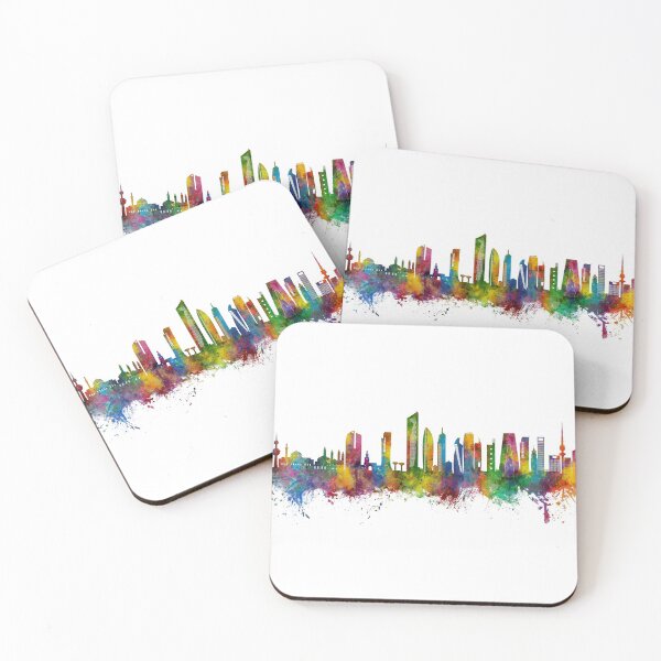 Item preview, Kuwait City Skyline designed and sold by ArtPrints.