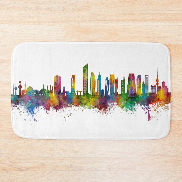 Artikelvorschau, Kuwait City Skyline entworfen und verkauft von ArtPrints.