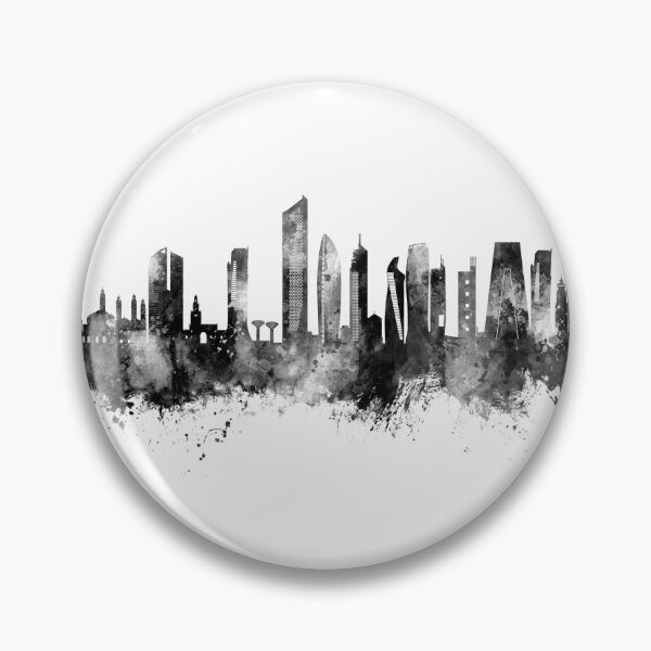 Item preview, Kuwait City Skyline designed and sold by ArtPrints.