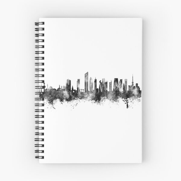 Artikelvorschau, Kuwait City Skyline entworfen und verkauft von ArtPrints.