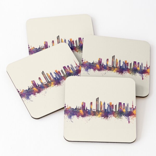 Item preview, Kuwait City Skyline designed and sold by ArtPrints.