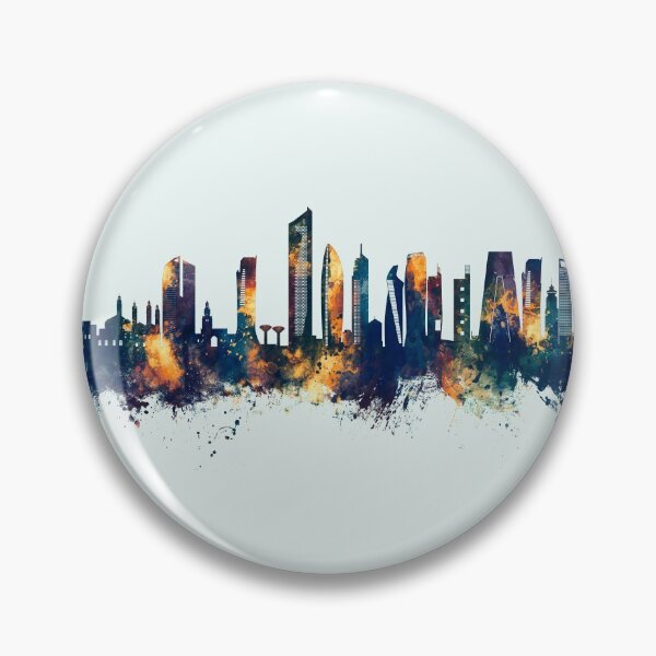 Artikelvorschau, Kuwait City Skyline entworfen und verkauft von ArtPrints.