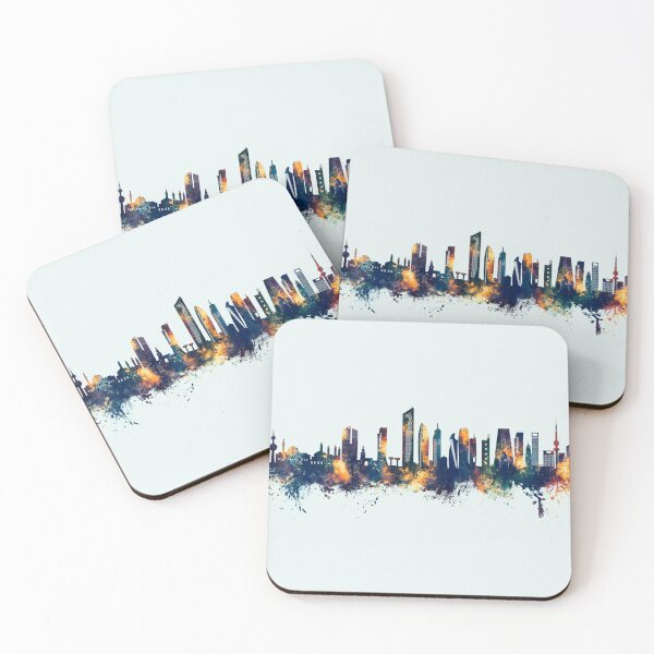 Item preview, Kuwait City Skyline designed and sold by ArtPrints.