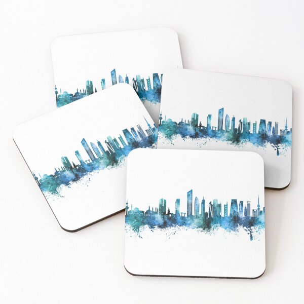 Item preview, Kuwait City Skyline designed and sold by ArtPrints.