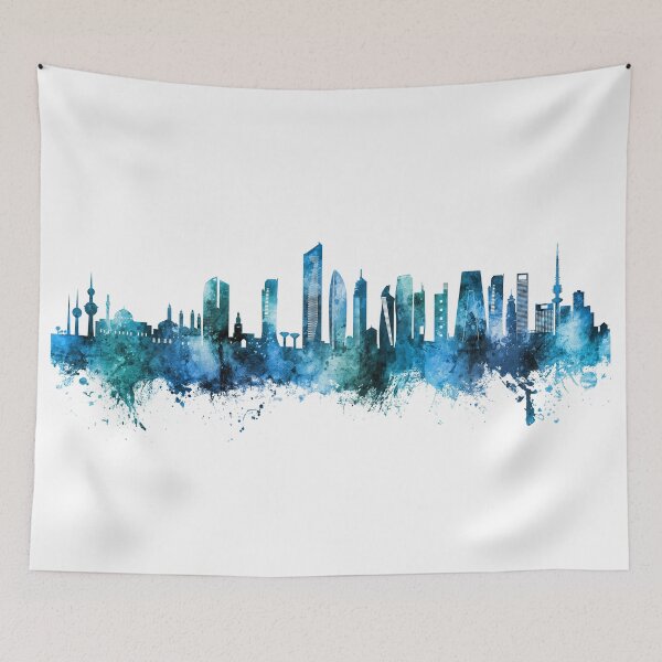Item preview, Kuwait City Skyline designed and sold by ArtPrints.