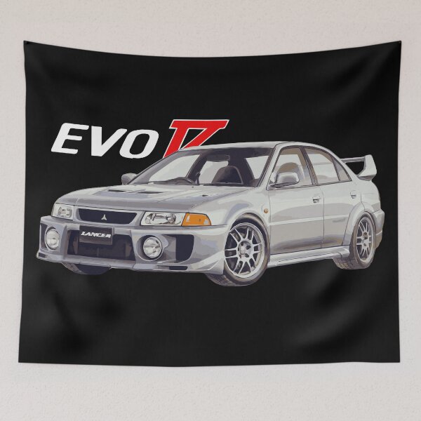 Item preview,  Evo 5 Super Silver Mitsubish Evolution V GSR Enkei designed and sold by cowtownCOWBOY.