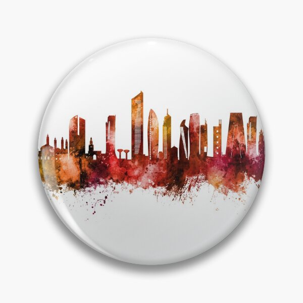 Item preview, Kuwait City Skyline designed and sold by ArtPrints.
