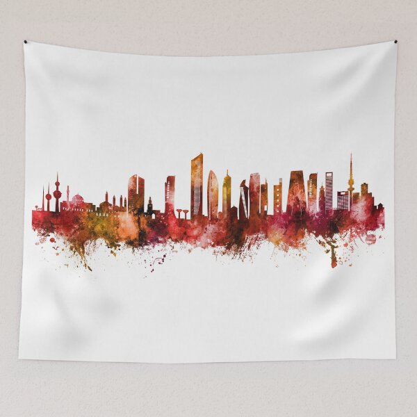 Item preview, Kuwait City Skyline designed and sold by ArtPrints.
