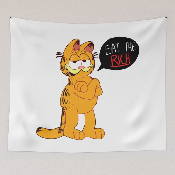 Item preview, Eat The Rich Garfield designed and sold by dresscastle.