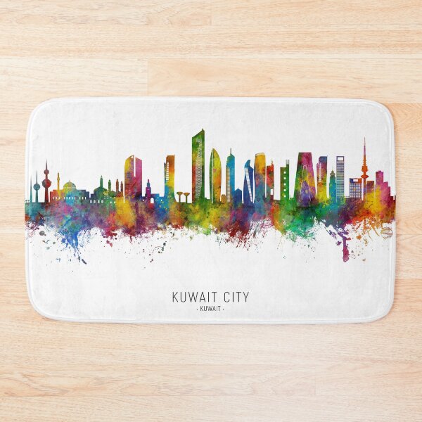 Item preview, Kuwait City Skyline designed and sold by ArtPrints.