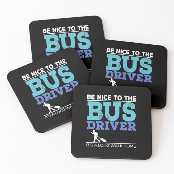 Item preview, Be Nice to Bus Driver Funny designed and sold by EverythingKawai.
