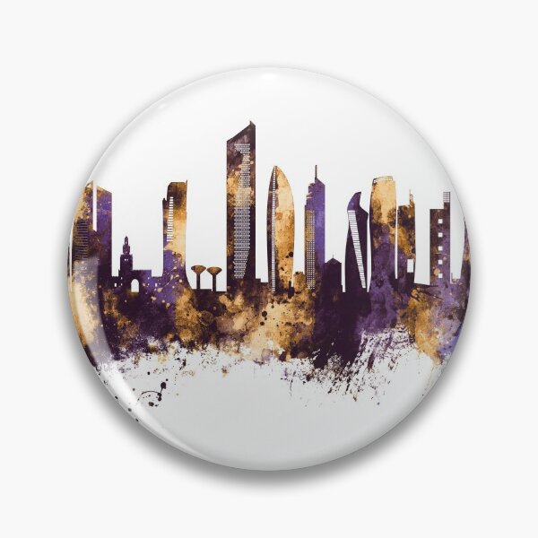 Item preview, Kuwait City Skyline designed and sold by ArtPrints.