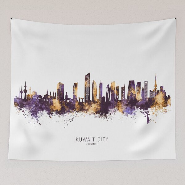 Item preview, Kuwait City Skyline designed and sold by ArtPrints.