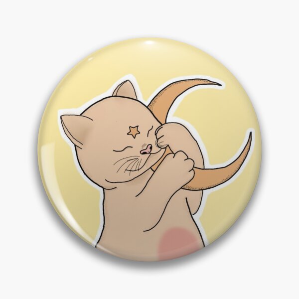 Item preview, Cat holding a Moon designed and sold by Eckaa.