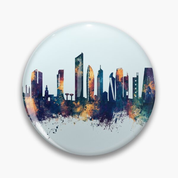 Artikelvorschau, Kuwait City Skyline entworfen und verkauft von ArtPrints.
