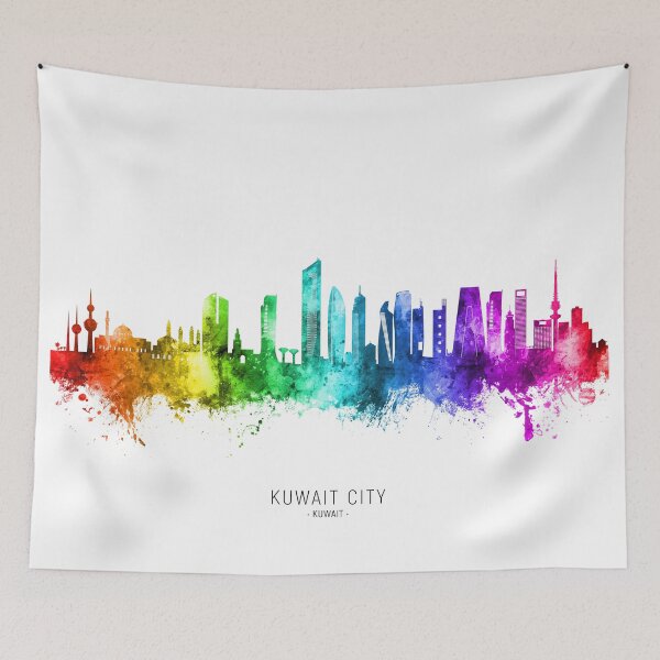 Item preview, Kuwait City Skyline designed and sold by ArtPrints.