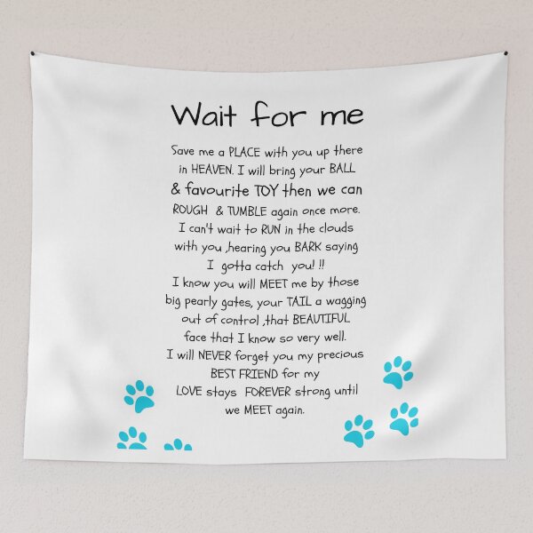 Item preview, wait for me designed and sold by Monique Alexander.