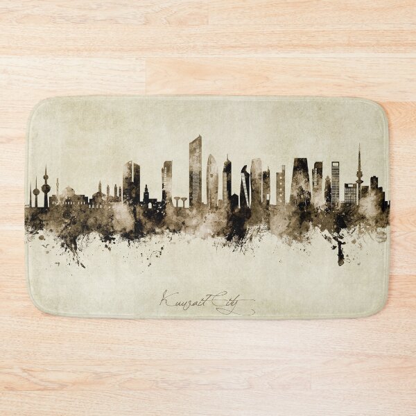 Item preview, Kuwait City Skyline designed and sold by ArtPrints.