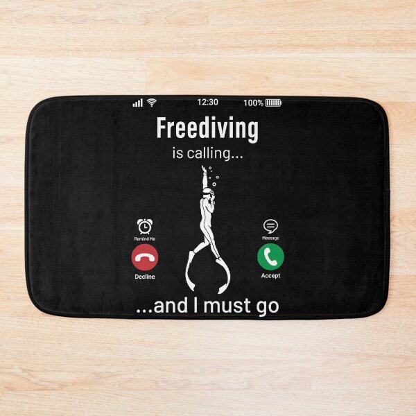 Item preview, Freediving Is Calling and I Must Go designed and sold by cotros.