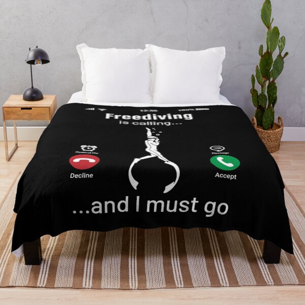 Item preview, Freediving Is Calling and I Must Go designed and sold by cotros.