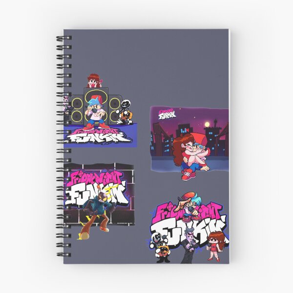 Item preview, friday night funkin- music, videogame, colorfun fanart design - Friday Night Funkin Birthday - STICKER PACK designed and sold by Alessandro Portavoce.