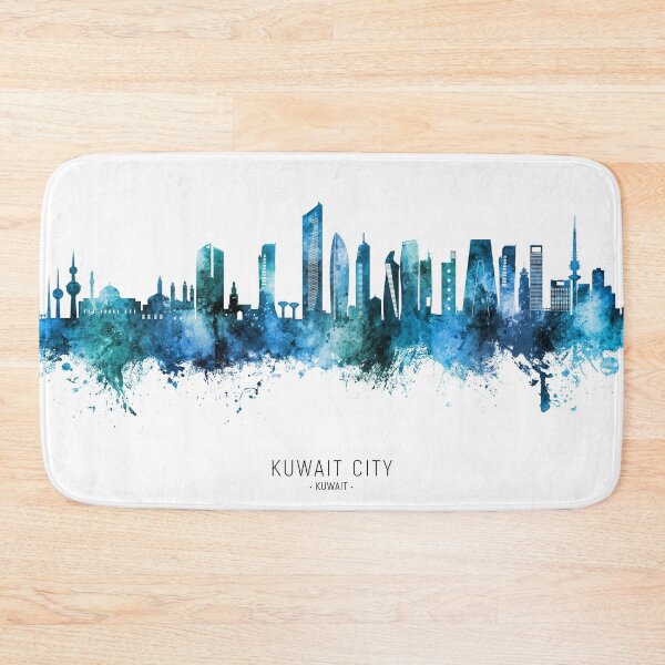 Artikelvorschau, Kuwait City Skyline entworfen und verkauft von ArtPrints.