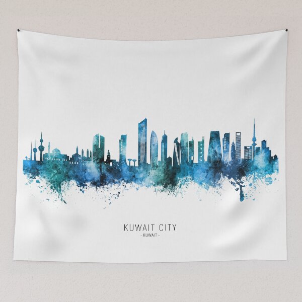 Item preview, Kuwait City Skyline designed and sold by ArtPrints.
