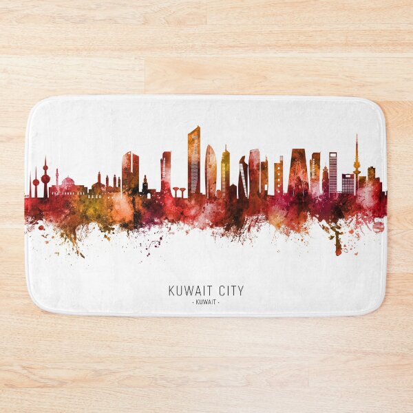 Item preview, Kuwait City Skyline designed and sold by ArtPrints.