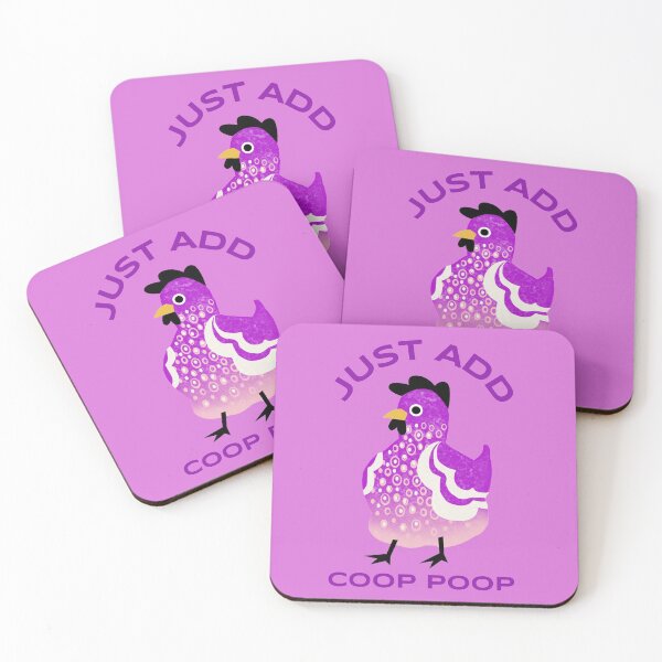 Item preview, JUST ADD COOP POOP  designed and sold by CoopClothing.