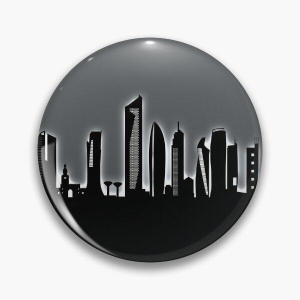 Item preview, Kuwait City Skyline designed and sold by ArtPrints.