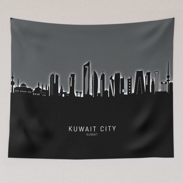 Item preview, Kuwait City Skyline designed and sold by ArtPrints.