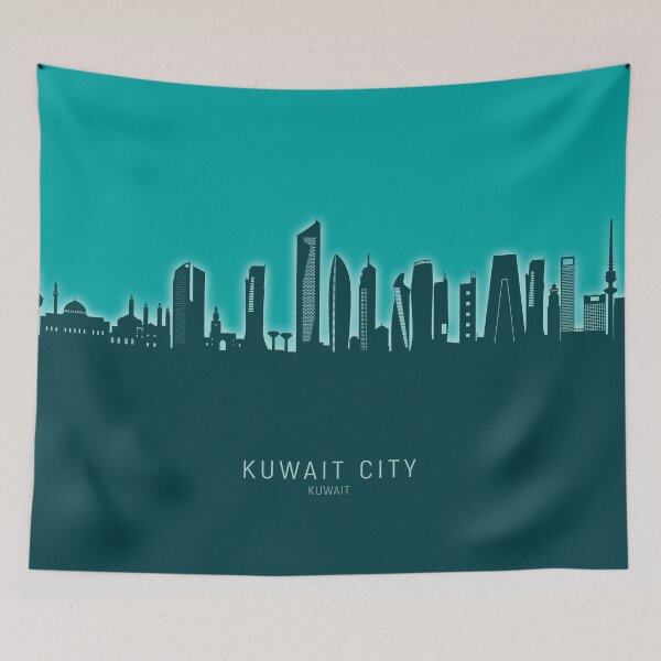 Item preview, Kuwait City Skyline designed and sold by ArtPrints.