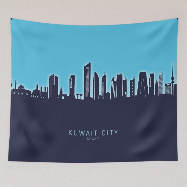 Item preview, Kuwait City Skyline designed and sold by ArtPrints.