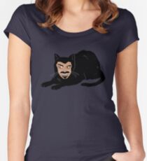 Vlad the Cat (Gray) Women's Fitted Scoop T-Shirt
